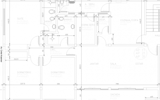 Apartamento com 3 dormitórios – LOCADO!